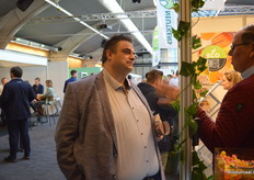 Bart Wullems van Nenco Food Group in gesprek met Fred van Tienen (The Organic Factory).